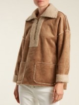 VELVET BY GRAHAM & SPENCER Rika faux fur-trimmed faux-suede jacket | winter jackets