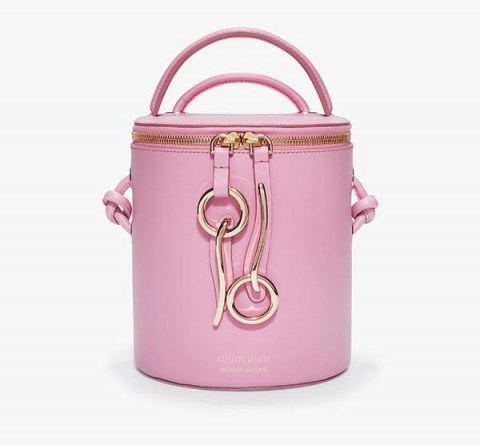 meli melo severine bucket bag primrose pink - flipped