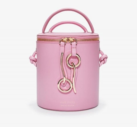 meli melo severine bucket bag primrose pink