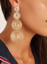 ROSANTICA BY MICHELA PANERO Soffio spiral-drop earrings ~ statement jewellery