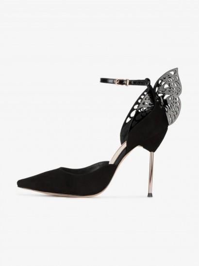 Sophia Webster Flutura Ankle Strap Pumps – butterfly shoes