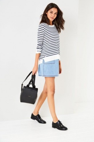 Jack Wills SOWERBY RELAXED FIT STRIPED JUMPER - flipped