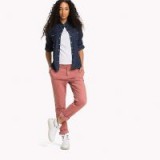 Tommy Hilfiger Stretchy Cotton Slim Fit Chino WITHERED ROSE | pink chinos | casual trousers