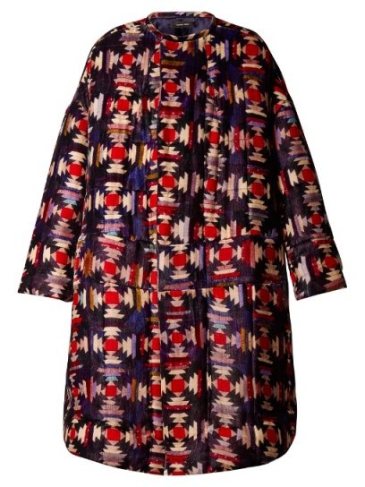 ISABEL MARANT Tao quilted-velvet coat – oversized coats - flipped