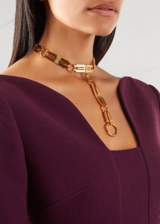 MFP-MARIAFRANCESCAPEPE The Origins 23kt gold-plated choker - flipped