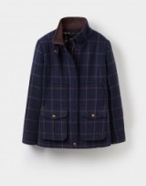 JOULES TWEED FIELDCOAT / country sports coats / navy check jackets