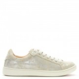 UGG Milo Stardust Leather Lace Up Trainer | silver sneakers | sports luxe shoes #2