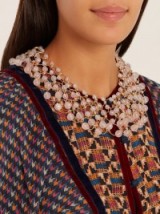 ROSANTICA BY MICHELA PANERO Universo bead-embellished necklace ~ statement necklaces