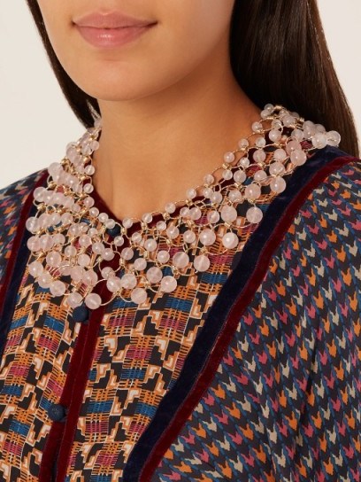 ROSANTICA BY MICHELA PANERO Universo bead-embellished necklace ~ statement necklaces - flipped
