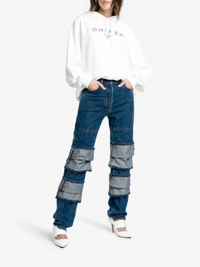 Y / Project Turn-Up Detail Jeans - flipped
