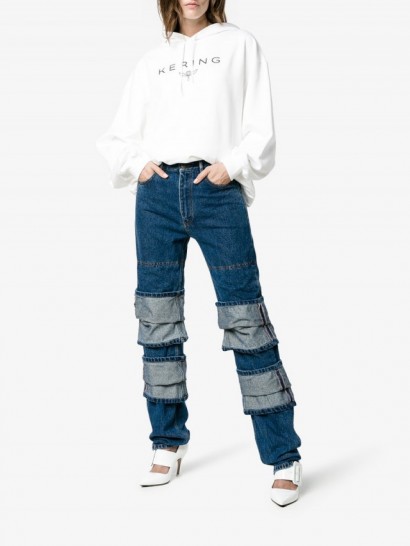 Y / Project Turn-Up Detail Jeans