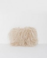 Brother Vellies Wallflower Pouch ~ large shaggy clutch bags