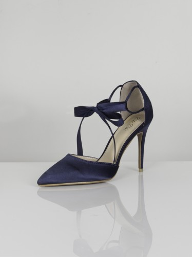 CHI CHI CHARISSA HEELS – blue party shoes