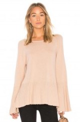 Elizabeth and James CLARETTE BELL SLEEVE SWEATER ~ flared sleeve jumpers