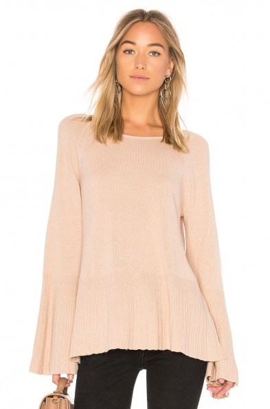 Elizabeth and James CLARETTE BELL SLEEVE SWEATER ~ flared sleeve jumpers - flipped
