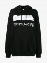 Jean-Michel Basquiat X Browns Rome Pays Off To Repel Ghosts Print Hoodie / slogan hoodies
