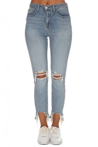 L’Agence High Line High Rise Skinny | destroyed jeans