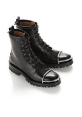Alexander Wang LYNDON BOOT | black leather lace up boots