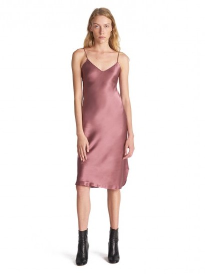 Nili Lotan COCO ROSE SHORT CAMI DRESS | silk slip dresses - flipped