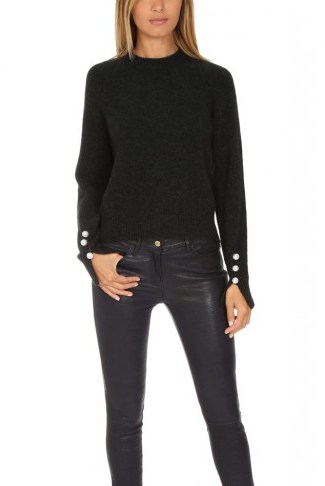3.1 Phillip Lim Pullover with Pearl Cuffs - flipped
