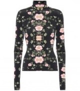 PREEN BY THORNTON BREGAZZI Bernadetta floral-printed top / fitted high neck tops