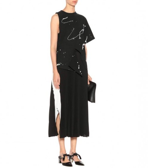 PROENZA SCHOULER Asymmetric pleated skirt | flowing midi skirts - flipped