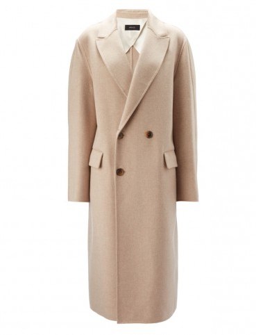 JOSEPH Pure Cashmere Kino Coat | neutral tone winter coats - flipped
