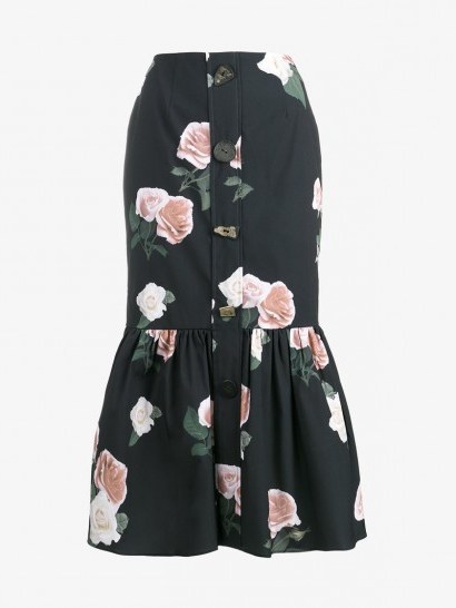 Rejina Pyo Paula Floral Print Skirt / pleated hem skirts - flipped