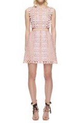 $309.00 Self Portrait Daisy Vine Lace Mini Dress
