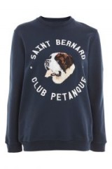 Club Petanque St. Bernard Sweatshirt / slogan sweatshirts