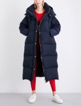 TOMMY HILFIGER Tommy Hilfiger x Gigi Hadid oversized padded hooded shell coat | warm, stylish longline winter coats