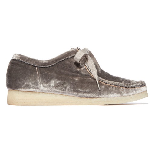 Ulla Johnson ANDER DESERT BOOT ~ Pewter Velvet shoes ~ casual luxe