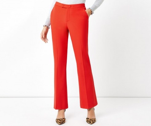 OASIS ULTIMATE RED SUIT TROUSER ~ trousers - flipped