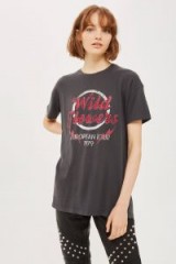 Topshop Wild Flowers Rock T-Shirt / graphic/slogan t-shirts