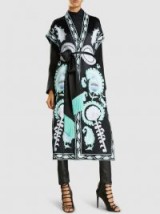 YULIYA MAGDYCH‎ Delight Silk Robe ~ bold print robes