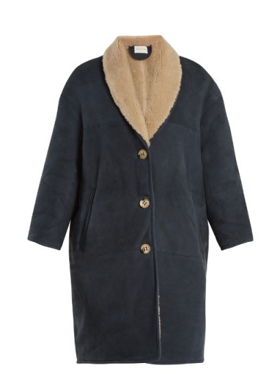 ISABEL MARANT ÉTOILE Alan shawl-lapel shearling coat