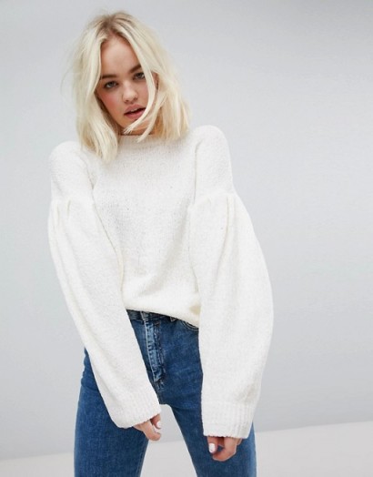 ASOS Jumper In Chenille With Wide Sleeves