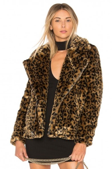 by the way. DALLAS FAUX FUR COAT | glam winter wear | animal print coats - flipped