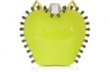 CARLOTTA ROMA Topaz Mirror Mylie Clutch / stud/spike embellished bags