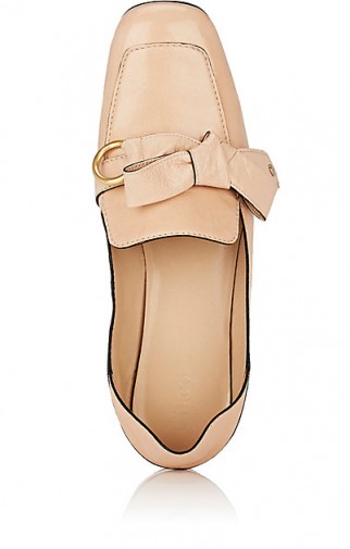 CHLOÉ Quincey Leather Loafers ~ luxe fold down back loafer