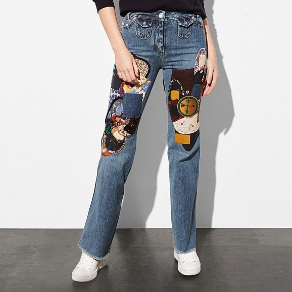COACH 1941 Patched Jeans - flipped