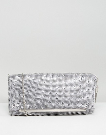 Coast Sparkle Clutch Bag ~ silver party bags