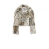 Stella McCartney Fur Free Fur Masha Jacket | cropped winter jackets | luxe outerwear