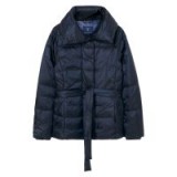 GANT Belted Down Jacket ~ stylish blue quilted jackets ~ warm outerwear