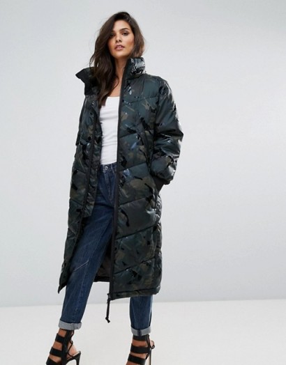 G-Star Alaska Boyfriend Camo Padded Jacket – stylish winter coats