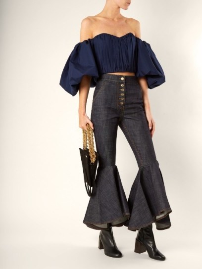ELLERY Hysteria high-rise kick-flare jeans ~ chic flares - flipped