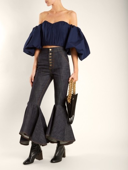 ELLERY Hysteria high-rise kick-flare jeans ~ chic flares