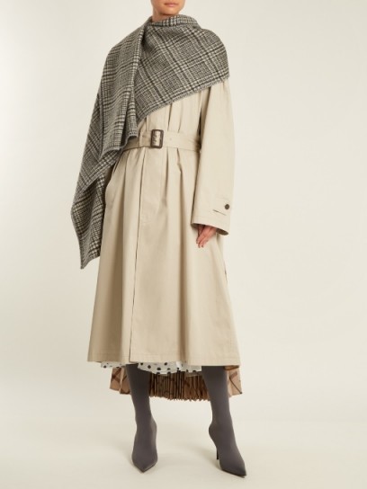 BALENCIAGA In-out Car coat ~ effortlessly stylish outerwear