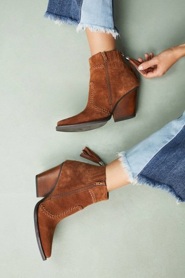 Jeffrey Campbell Beowulf Ankle Boots / western style - flipped