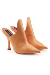 Y/PROJECT Camel Leather Mules